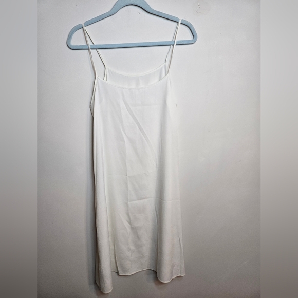 Elegant Whitish Cream Embroidered Dress - Picture 5 of 11